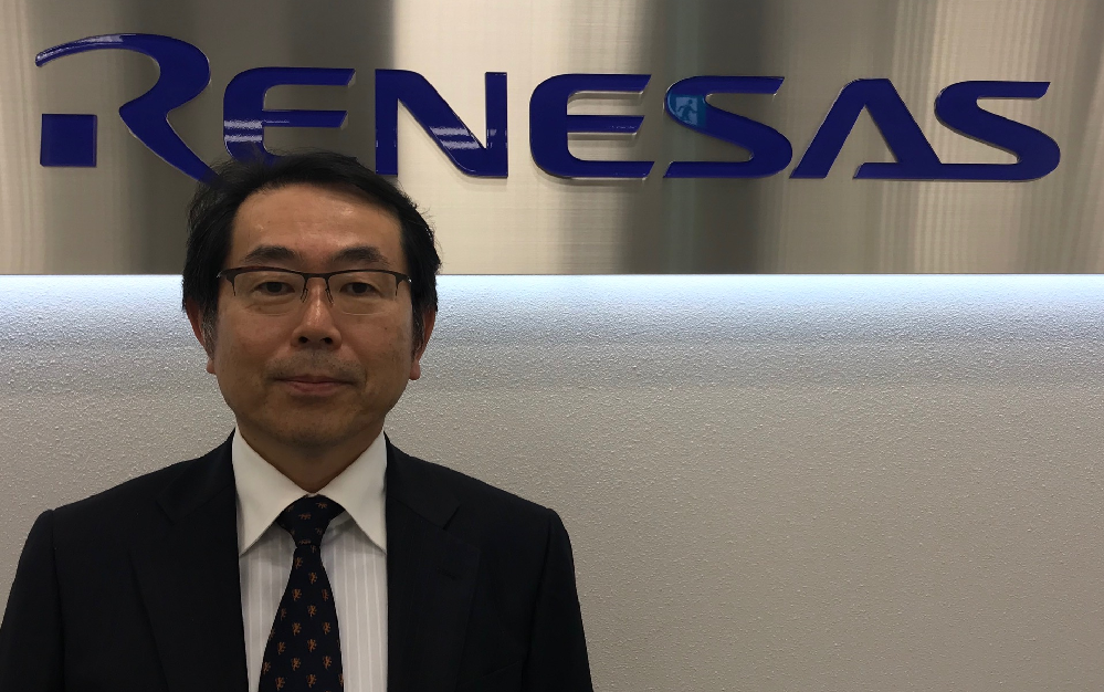 Yoshikazu Yokota, executive vice president at Renesas, plans to focus on offering real-time inference in OT.